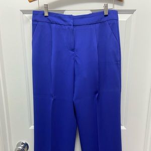 GEORGEOUS BLUE Trina Turk pants! Size 4. 29 1/2 inch inseam.